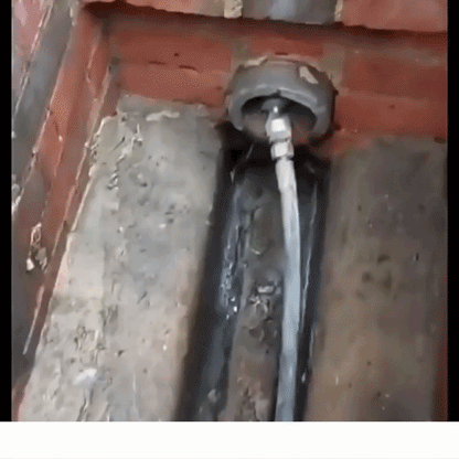 Boquilla Desatascadora para Tuberías Limpieza de Desagües con 7 Chorros  Conector Rápido 1/4" | Acero Inoxidable